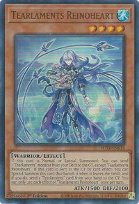 Tearlaments Reinoheart - Power of the Elements (POTE) #POTE-EN015 - Ultra Rare YuGiOh Trading Card