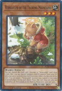 Vernusylph of the Thawing Mountains - Power of the Elements (POTE) #POTE-EN019 - Common / Short Print YuGiOh Trading Card