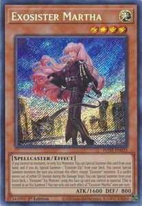 Exosister Martha - Power of the Elements (POTE) #POTE-EN025 - Secret Rare YuGiOh Trading Card