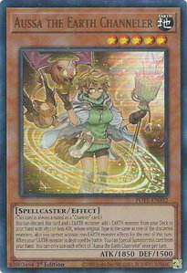 Aussa the Earth Channeler - Power of the Elements (POTE) #POTE-EN032 - Ultra Rare YuGiOh Trading Card