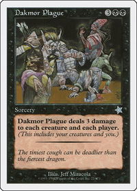 Dakmor Plague - Starter 1999 (S99) #72 - Uncommon Magic: The Gathering Trading Card