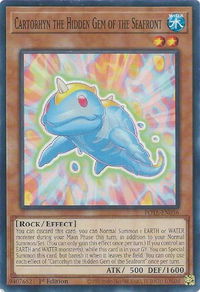 Cartorhyn the Hidden Gem of the Seafront - Power of the Elements (POTE) #POTE-EN036 - Common / Short Print YuGiOh Trading Card