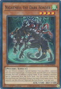 Nightmell the Dark Bonder - Power of the Elements (POTE) #POTE-EN038 - Common / Short Print YuGiOh Trading Card