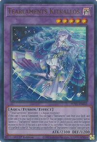 Tearlaments Kitkallos - Power of the Elements (POTE) #POTE-EN042 - Ultra Rare YuGiOh Trading Card