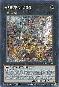Ashura King - Power of the Elements (POTE) #POTE-EN048 - Secret Rare YuGiOh Trading Card
