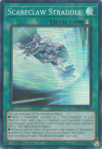 Scareclaw Straddle - Power of the Elements (POTE) #POTE-EN059 - Super Rare YuGiOh Trading Card