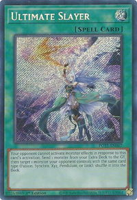 Ultimate Slayer - Power of the Elements (POTE) #POTE-EN067 - Secret Rare YuGiOh Trading Card