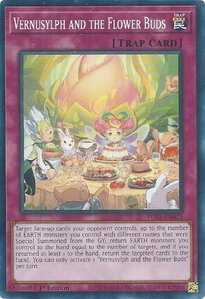 Vernusylph and the Flower Buds - Power of the Elements (POTE) #POTE-EN075 - Common / Short Print YuGiOh Trading Card