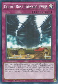 Double Dust Tornado Twins - Power of the Elements (POTE) #POTE-EN080 - Common / Short Print YuGiOh Trading Card