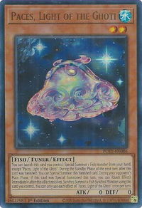 Paces, Light of the Ghoti - Power of the Elements (POTE) #POTE-EN086 - Ultra Rare YuGiOh Trading Card