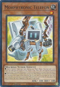Morphtronic Telefon - Power of the Elements (POTE) #POTE-EN093 - Common / Short Print YuGiOh Trading Card