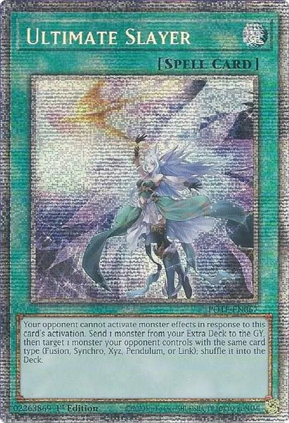 Ultimate Slayer (Starlight Rare) - Power of the Elements YuGiOh trading card