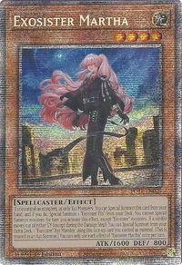 Exosister Martha (Starlight Rare) - Power of the Elements (POTE) #POTE-EN025 - Starlight Rare YuGiOh Trading Card