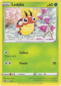 Ledyba - 1/15 - McDonald's Promos 2022 (MCD22) #001/015 - Rare Pokémon Trading Card