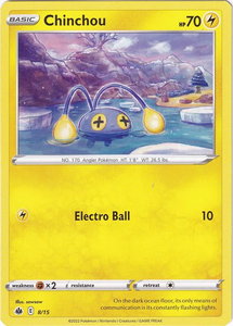 Chinchou - 8/15 - McDonald's Promos 2022 (MCD22) #008/015 - Rare Pokémon Trading Card