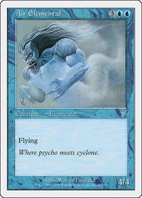Air Elemental - 7th Edition (7ED) #58 - Uncommon Magic: The Gathering Trading Card