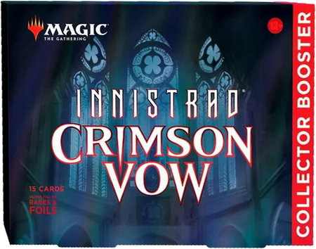 Innistrad: Crimson Vow - Collector Booster Omega Pack trading card from Innistrad: Crimson Vow Innistrad: Crimson Vow - Collector Booster Omega Pack - Innistrad: Crimson Vow Magic: The Gathering trading card