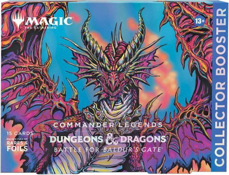 Commander Legends: Battle for Baldur's Gate - Collector Booster Hanger Pack trading card from Commander Legends: Battle for Baldur's Gate Commander Legends: Battle for Baldur's Gate - Collector Booster Hanger Pack - Commander Legends: Battle for Baldur's Gate Magic: The Gathering trading card
