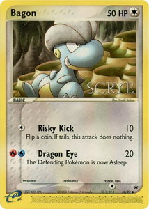 Bagon - 50/97 (Scrye Magazine) - Nintendo Promos (PR) #50/97 - Rare Pokémon Trading Card