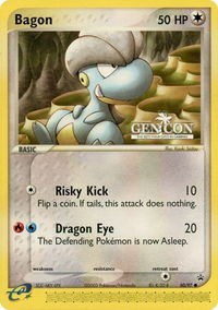 Bagon - 50/97 (Gen Con 2004 Promo) - Nintendo Promos (PR) #50/97 - Rare Pokémon Trading Card