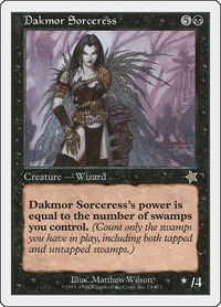 Dakmor Sorceress - Starter 1999 (S99) #74 - Rare Magic: The Gathering Trading Card