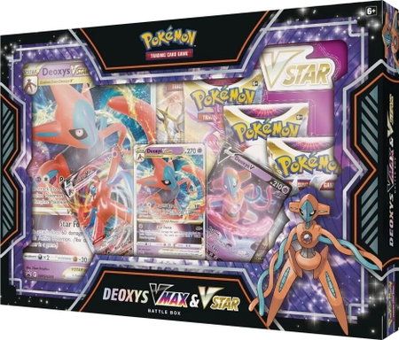 Deoxys VMAX & VSTAR Battle Box trading card from Miscellaneous Cards & Products Deoxys VMAX & VSTAR Battle Box - Miscellaneous Cards & Products Pokémon trading card