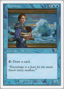 Archivist - 7th Edition (7ED) #61 - Rare Magic: The Gathering Trading Card