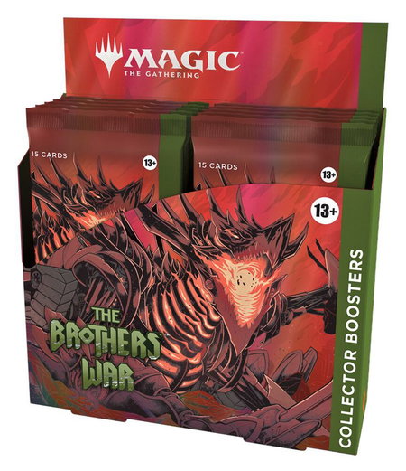 The Brothers' War - Collector Booster Display trading card from The Brothers' War The Brothers' War - Collector Booster Display - The Brothers' War Magic: The Gathering trading card