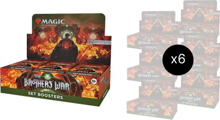 The Brothers' War - Set Booster Display Case trading card from The Brothers' War The Brothers' War - Set Booster Display Case - The Brothers' War Magic: The Gathering trading card