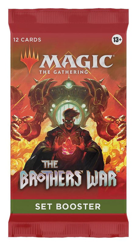 The Brothers' War - Set Booster Pack trading card from The Brothers' War The Brothers' War - Set Booster Pack - The Brothers' War Magic: The Gathering trading card