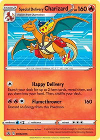 Special Delivery Charizard - SWSH075 - SWSH: Sword & Shield Promo Cards (SWSD) #SWSH075 - Promo Pokémon Trading Card