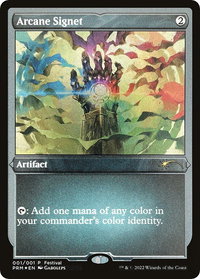 Arcane Signet (Foil Etched) - MagicFest Cards (MFP) #1 - Promo Magic: The Gathering Trading Card