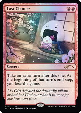 Last Chance - Secret Lair Drop Series Magic: The Gathering trading card