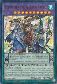 Mamonaka the Vaylantz United - Tactical Masters (TAMA) #TAMA-EN009 - Ultra Rare YuGiOh Trading Card
