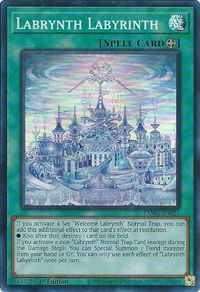 Labrynth Labyrinth - Tactical Masters (TAMA) #TAMA-EN021 - Super Rare YuGiOh Trading Card