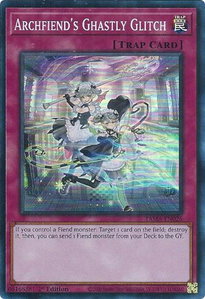 Archfiend's Ghastly Glitch - Tactical Masters (TAMA) #TAMA-EN026 - Super Rare YuGiOh Trading Card