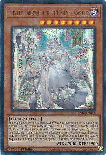 Lovely Labrynth of the Silver Castle - Tactical Masters YuGiOh trading card