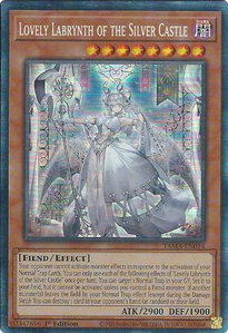 Lovely Labrynth of the Silver Castle (CR) - Tactical Masters (TAMA) #TAMA-EN014 - Collector's Rare YuGiOh Trading Card