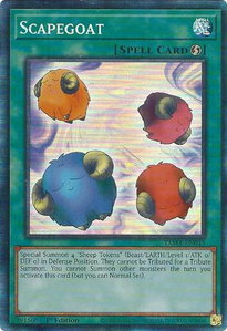 Scapegoat (CR) - Tactical Masters (TAMA) #TAMA-EN043 - Collector's Rare YuGiOh Trading Card