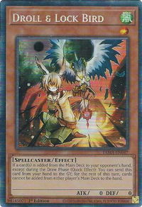 Droll & Lock Bird (CR) - Tactical Masters (TAMA) #TAMA-EN047 - Collector's Rare YuGiOh Trading Card