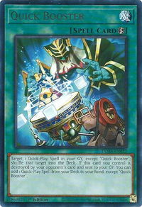 Quick Booster - Tactical Masters (TAMA) #TAMA-EN052 - Rare YuGiOh Trading Card