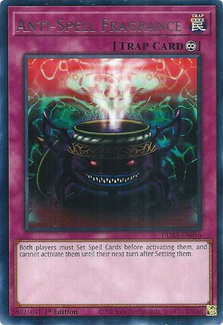Anti-Spell Fragrance - Tactical Masters YuGiOh trading card