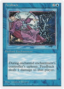 Feedback - Introductory Two-Player Set (2PS) #null - Uncommon Magic: The Gathering Trading Card