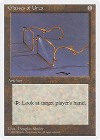 Glasses of Urza - Introductory Two-Player Set (2PS) #null - Uncommon Magic: The Gathering Trading Card