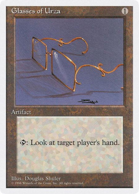 Glasses of Urza - Introductory Two-Player Set Magic: The Gathering trading card