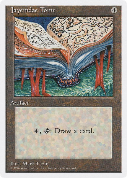 Jayemdae Tome trading card from Introductory Two-Player Set Jayemdae Tome - Introductory Two-Player Set Magic: The Gathering trading card