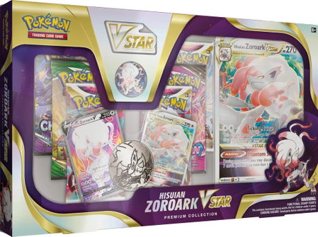 Hisuian Zoroark VSTAR Premium Collection trading card from SWSH11: Lost Origin Hisuian Zoroark VSTAR Premium Collection - SWSH11: Lost Origin Pokémon trading card
