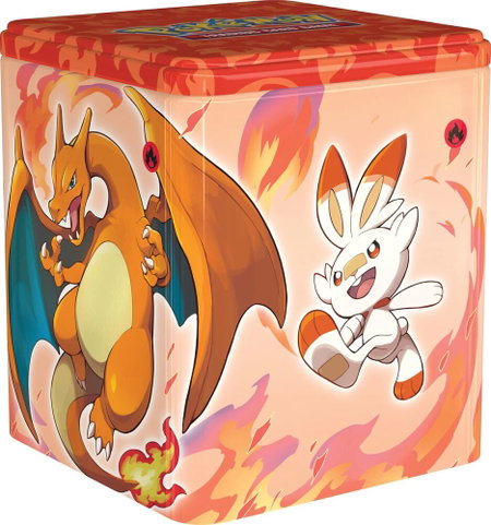 Pokemon Stacking Tin: Fire - SWSH11: Lost Origin Pokémon trading card
