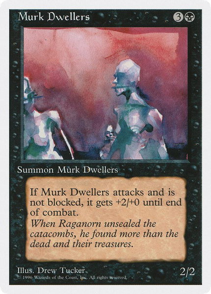 Murk Dwellers trading card from Introductory Two-Player Set Murk Dwellers - Introductory Two-Player Set Magic: The Gathering trading card