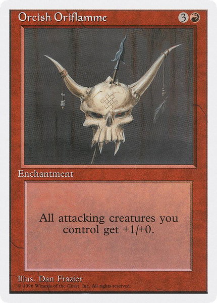Orcish Oriflamme - Introductory Two-Player Set Magic: The Gathering trading card